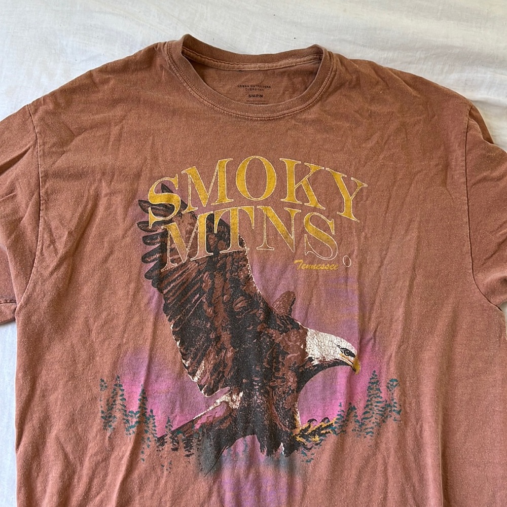 Urban Outfitters Oversized Smoky Mountains Tee